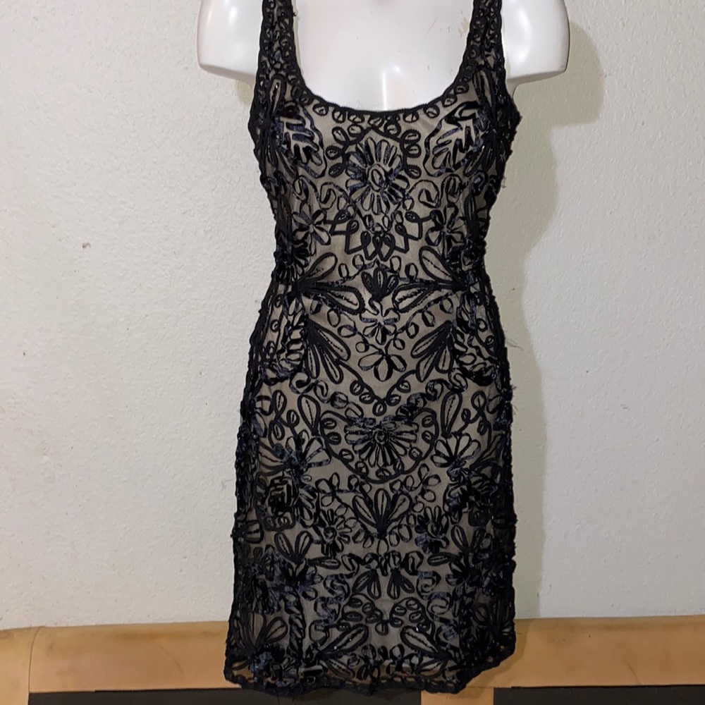 The Ultimate Black Soutache/Beaded Dress - Patra - 6